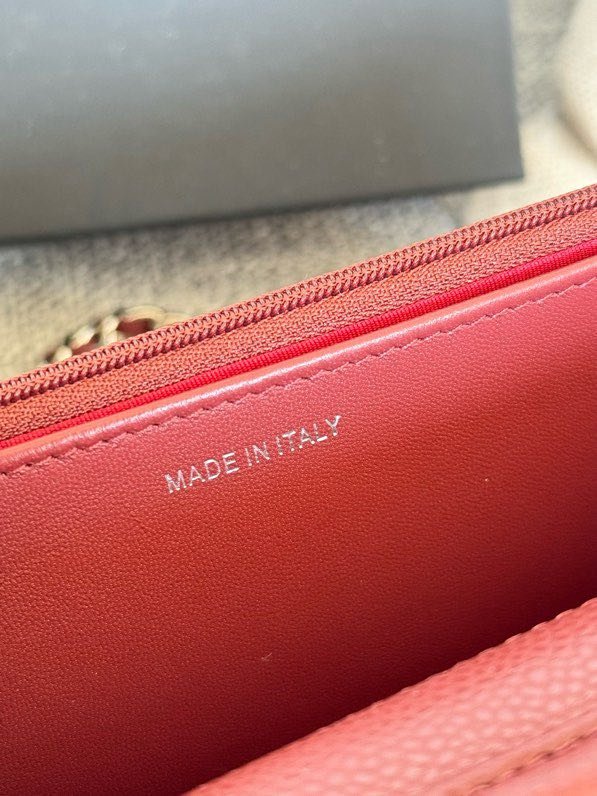 A bag leather women's 19 cm фото 9