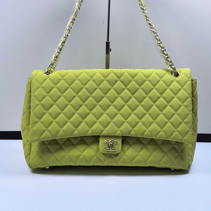 Сумка кожаная женская Chanel CF Extra Large Airport Bag 46 см