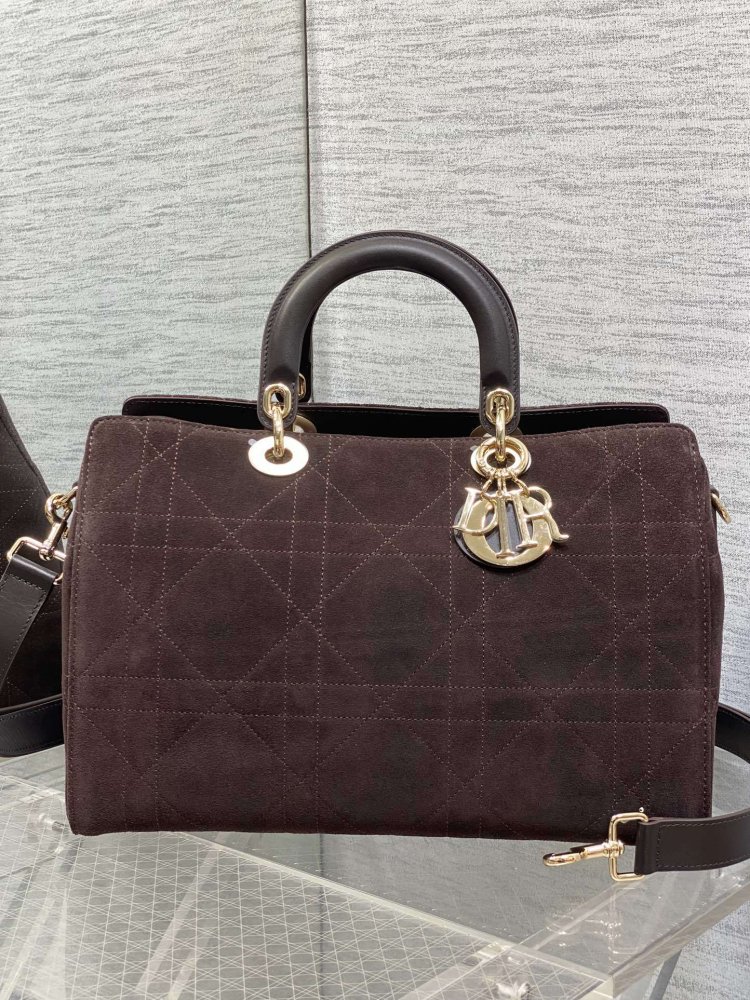 Сумка Lady Dior 34 см