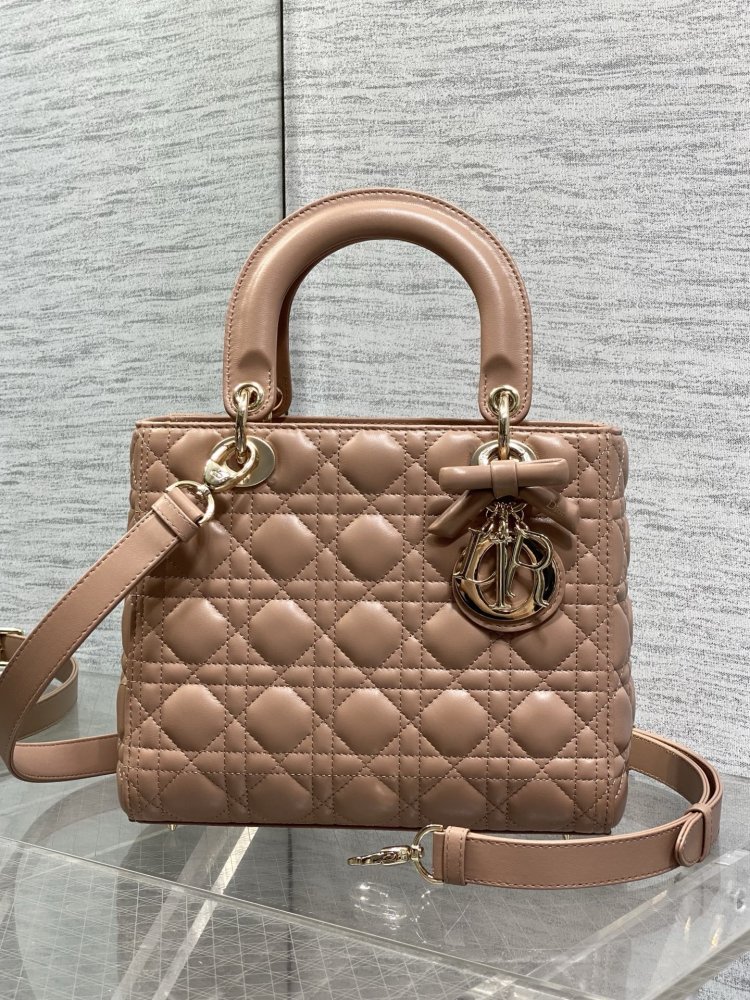Сумка Lady Dior Classic 24 см с бантом