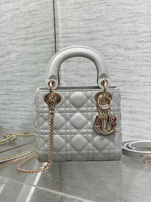 Сумка Lady Dior шкіряна 17 см