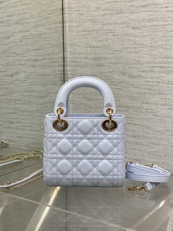 Сумка Lady Dior кожаная 17 см фото 2