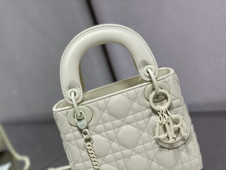 Сумка Lady Dior кожаная 17 см фото 2