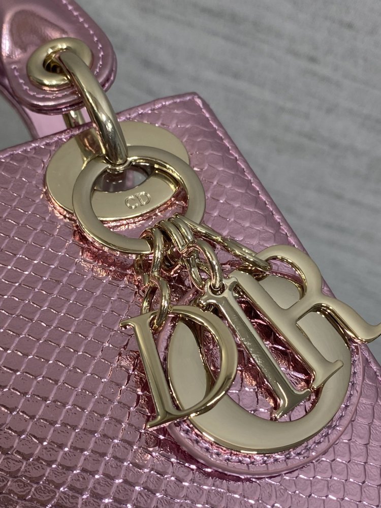 Сумка Lady Dior кожаная 17 см фото 3