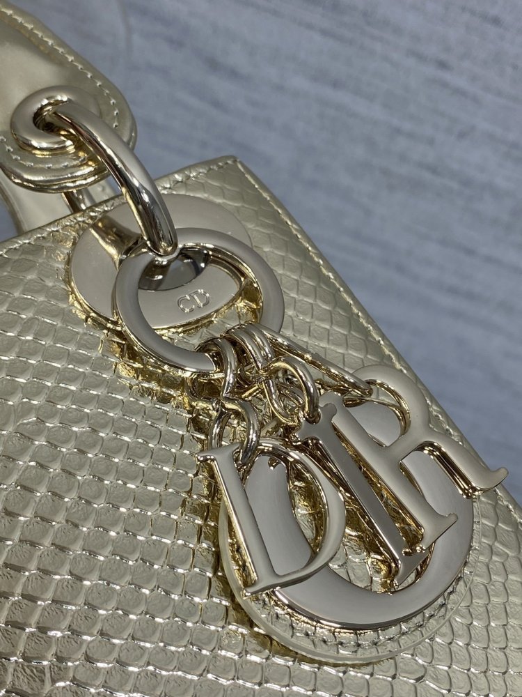 Сумка Lady Dior кожаная 17 см фото 3