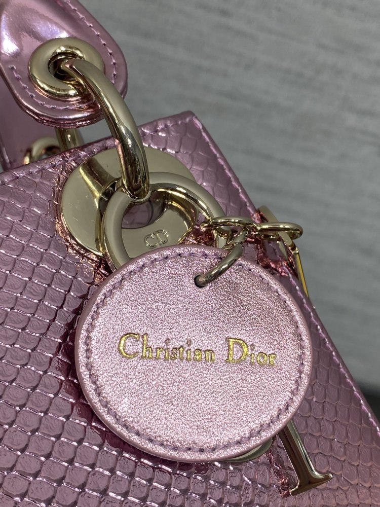 Сумка Lady Dior кожаная 17 см фото 4