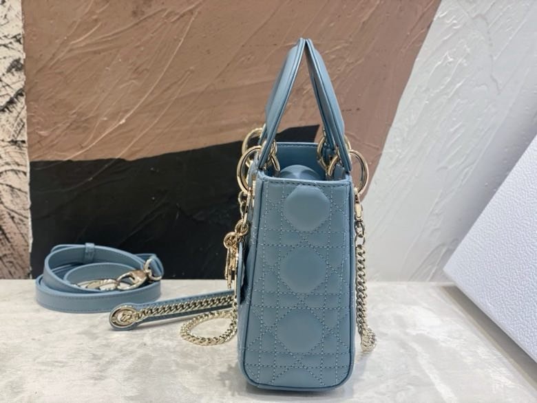 Сумка Lady Dior кожаная 17 см фото 5