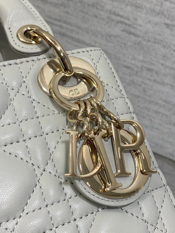 Сумка Lady Dior шкіряна 17 см фото 5
