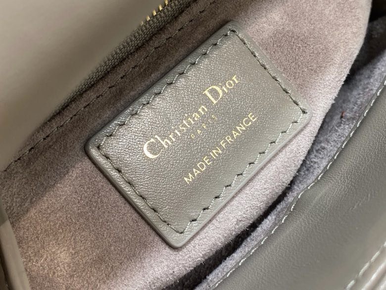 Сумка Lady Dior кожаная 17 см фото 7