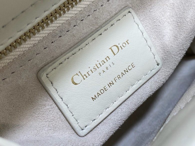 Сумка Lady Dior кожаная 17 см фото 7