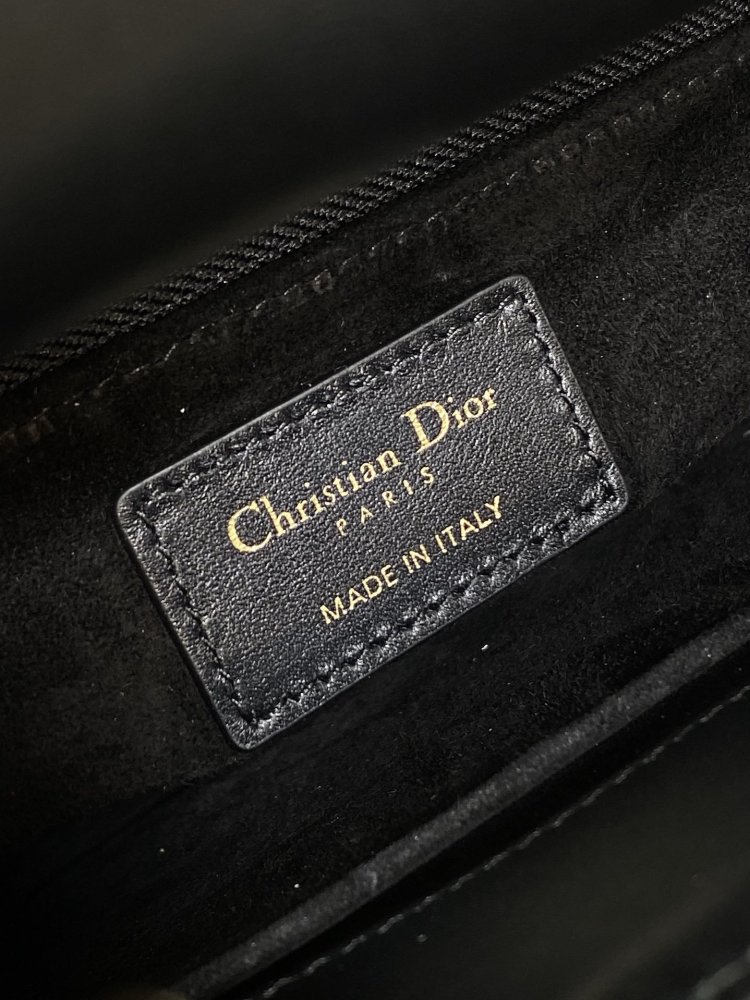 Сумка Lady Dior кожаная 20 см фото 9