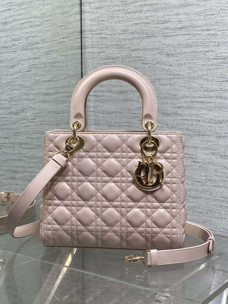 Сумка Lady Dior кожаная 24 см