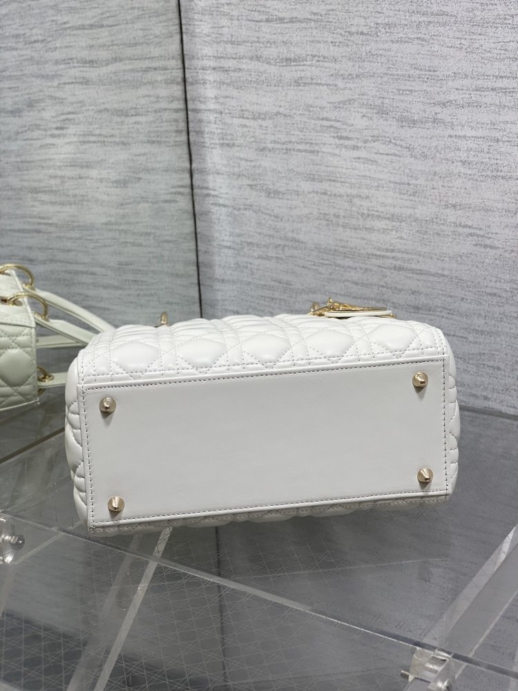 Сумка Lady Dior кожаная 24 см фото 7