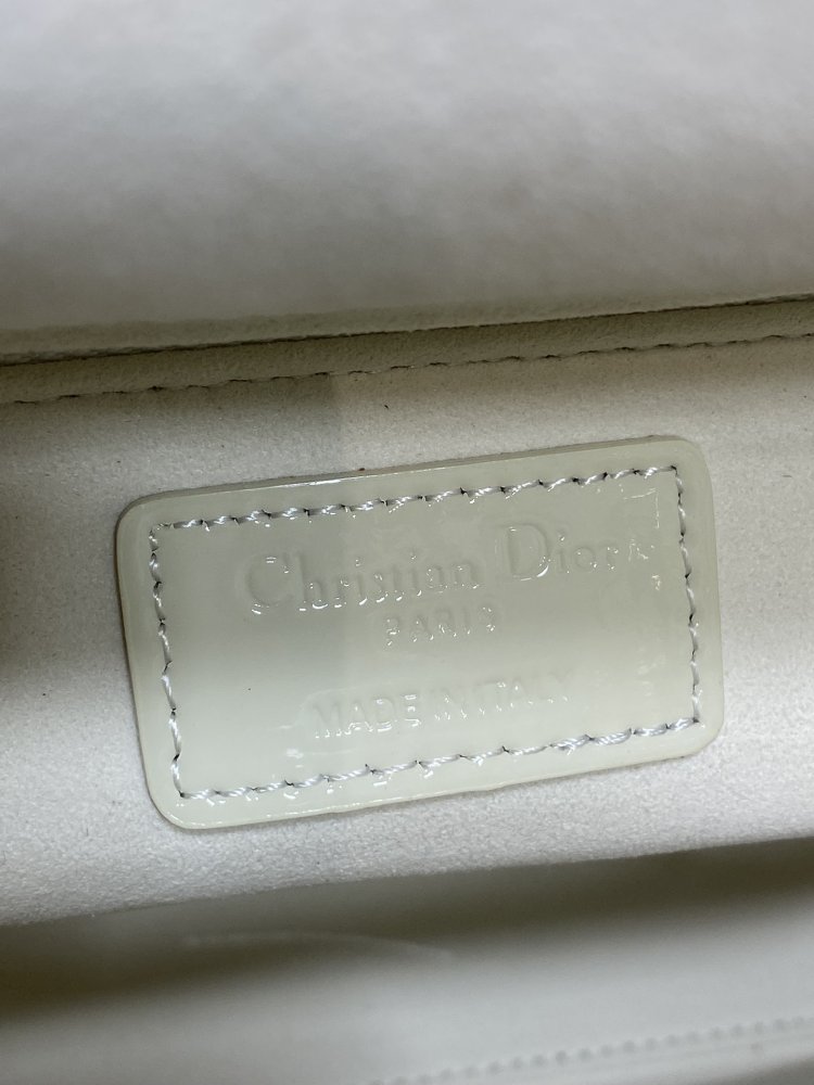 Сумка Lady Dior кожаная 24 см фото 9