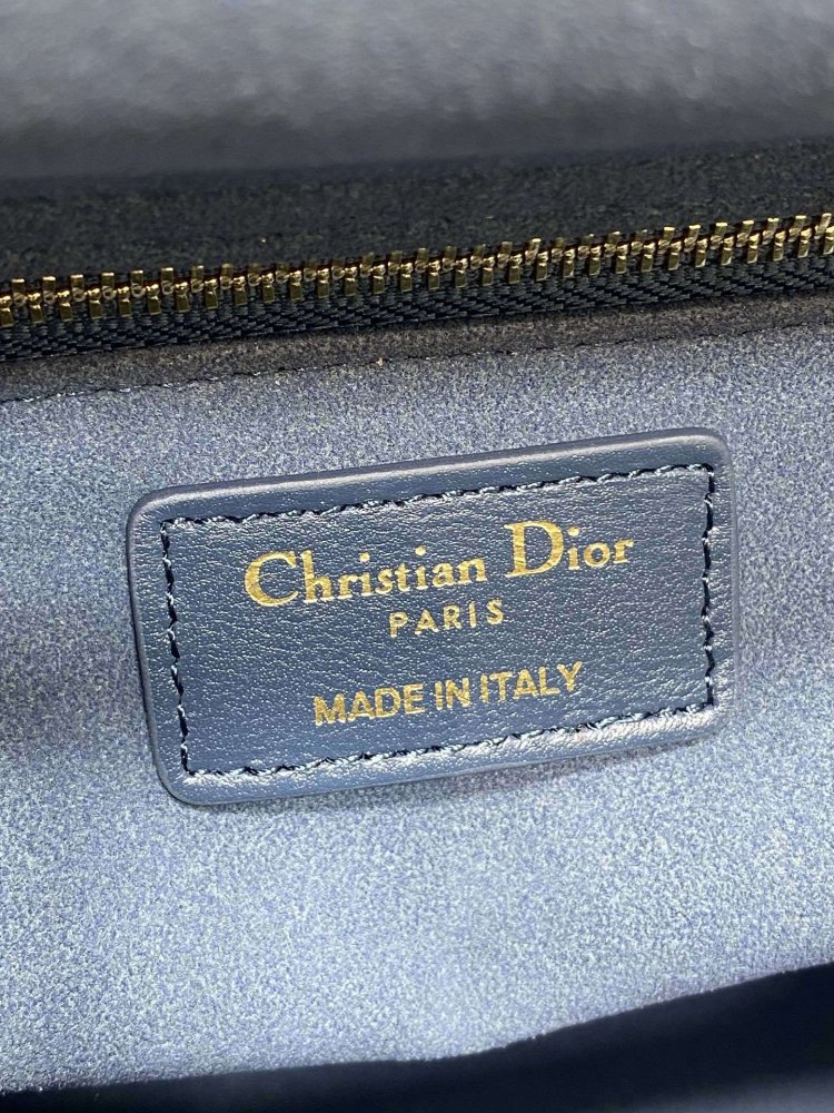 Сумка Lady Dior кожаная 24 см фото 9