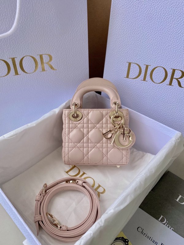 Сумка Lady Dior Micro 12 см