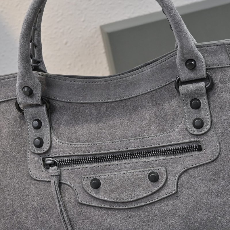 Сумка Le City Medium замшевая 38 см фото 5