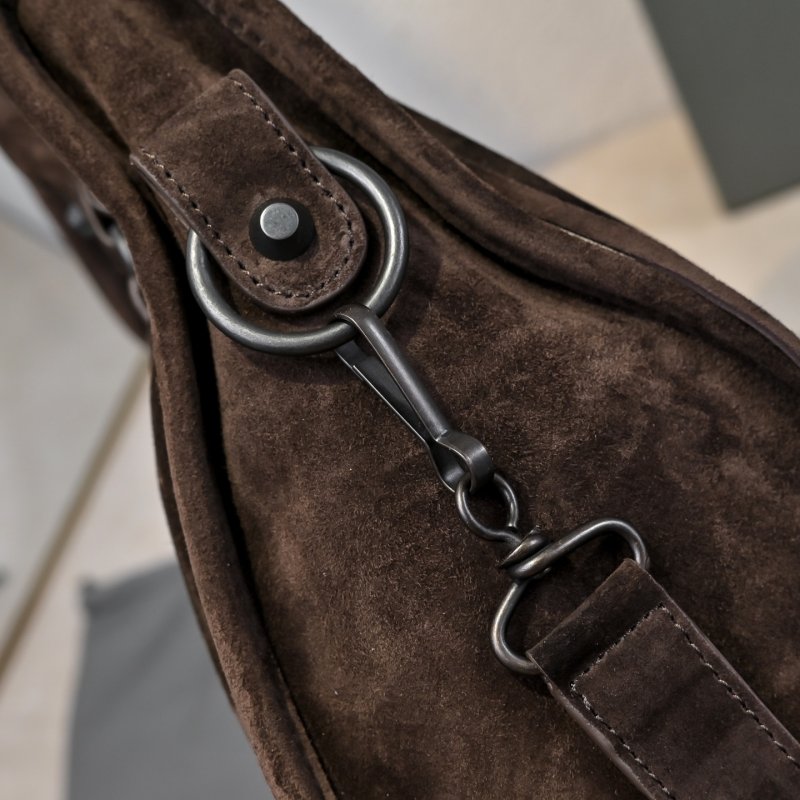 Сумка Le City Medium замшевая 38 см фото 6