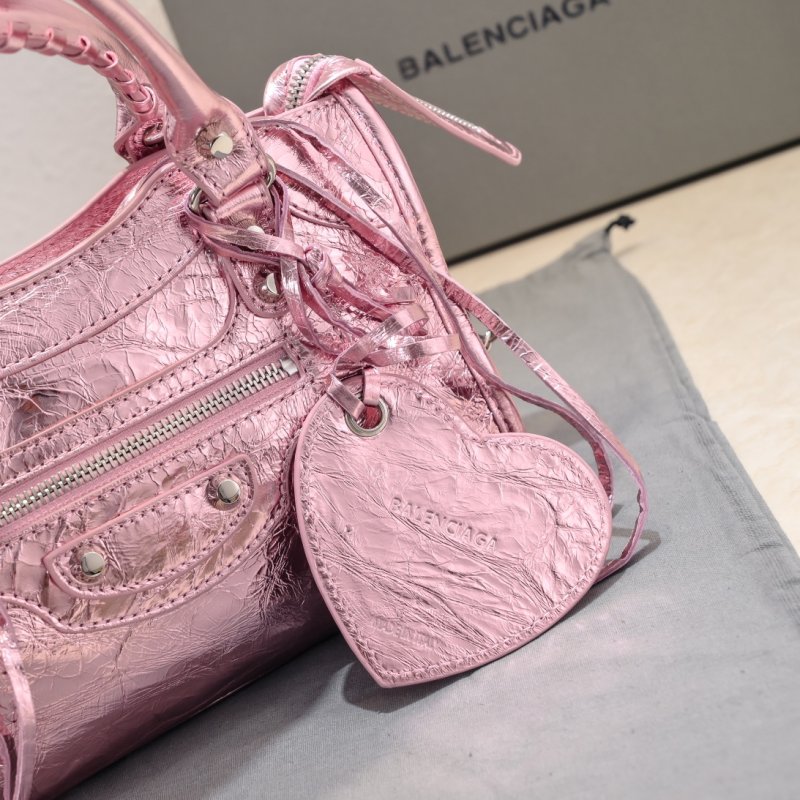 Сумка Le City Mini кожаная 24 см фото 5