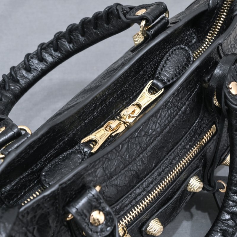 Сумка Le City Mini кожаная 24 см фото 6