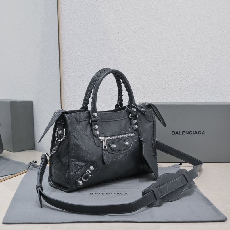 Сумка Le City Small кожаная 30 см фото 2