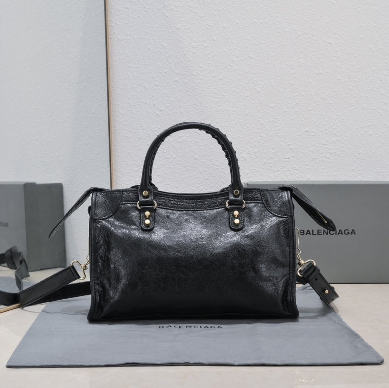 Сумка Le City Small кожаная 30 см фото 2