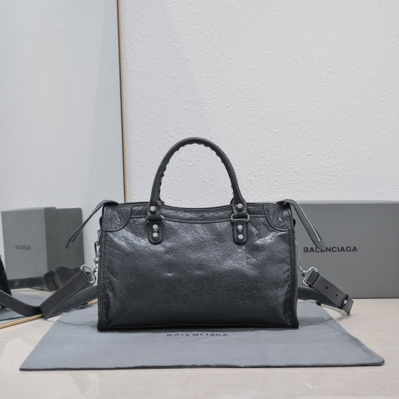 Сумка Le City Small кожаная 30 см фото 3