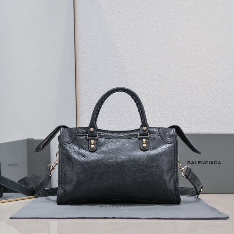 Сумка Le City Small кожаная 30 см фото 3