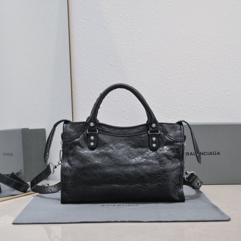 Сумка Le City Small кожаная 30 см фото 3