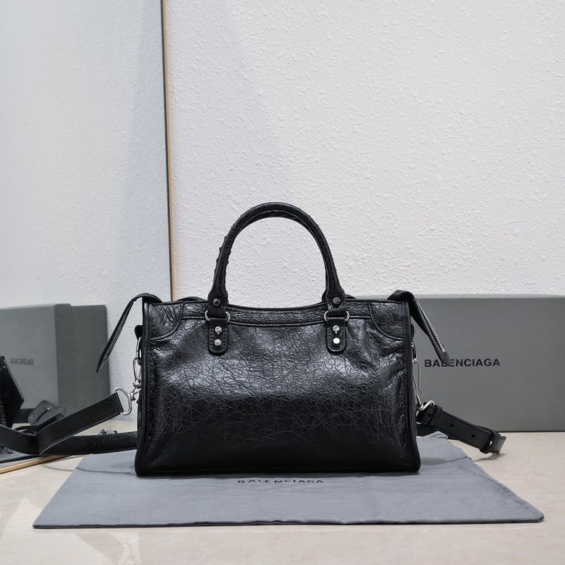 Сумка Le City Small кожаная 30 см фото 3