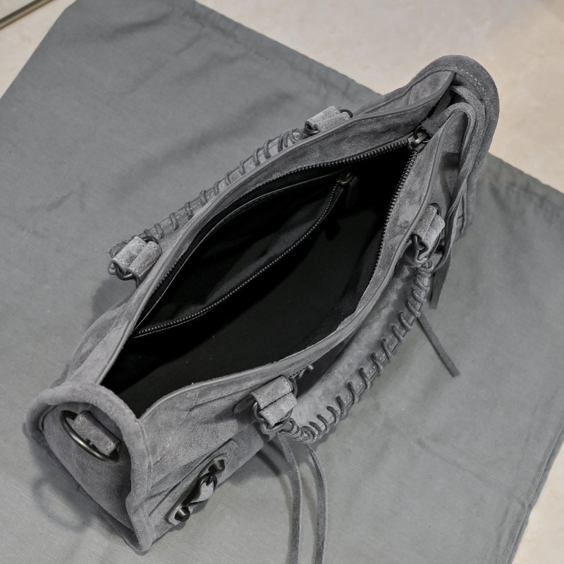 Сумка Le City Small замшевая 30 см фото 3