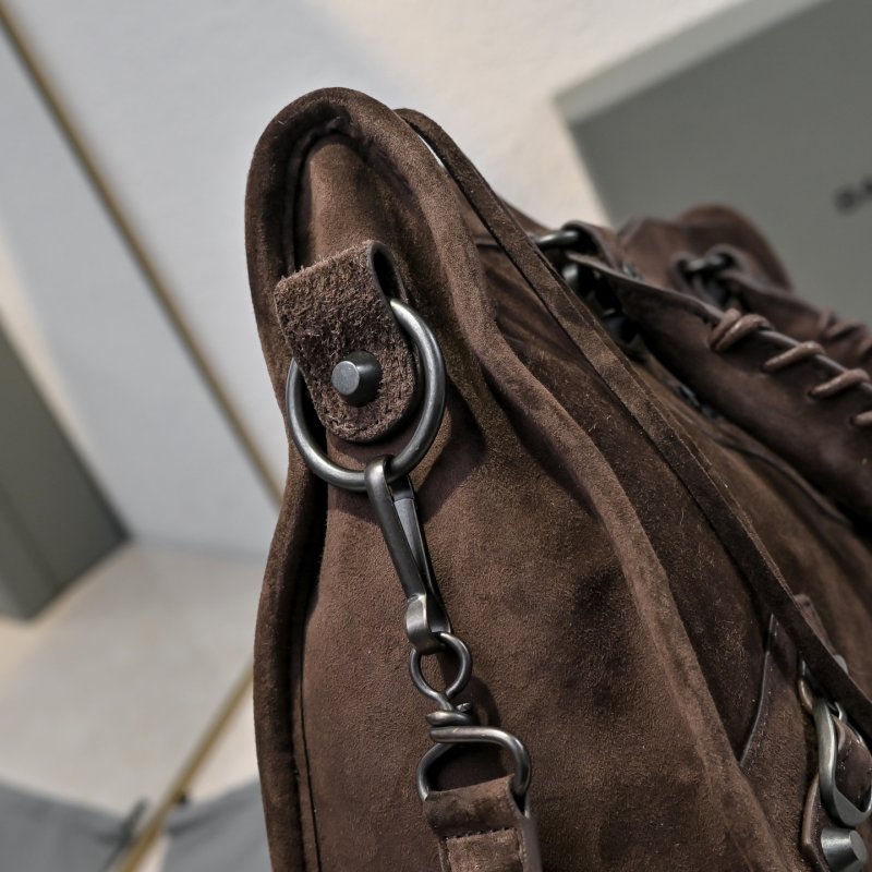 Сумка Le City Small замшевая 30 см фото 9