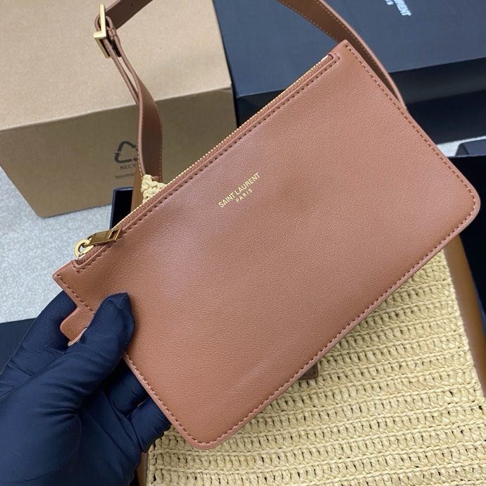 Сумка LE5A7 з рафии 22 см фото 7