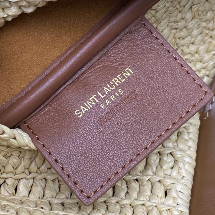 Сумка LE5A7 з рафии 22 см фото 9