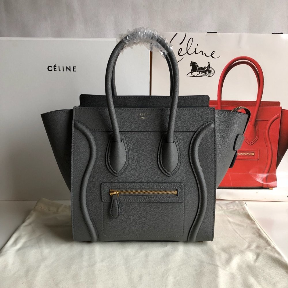 A bag LUGGAGE MICRO 27 cm of veal skin