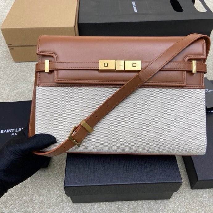 Сумка Manhattan кожаная 29 см