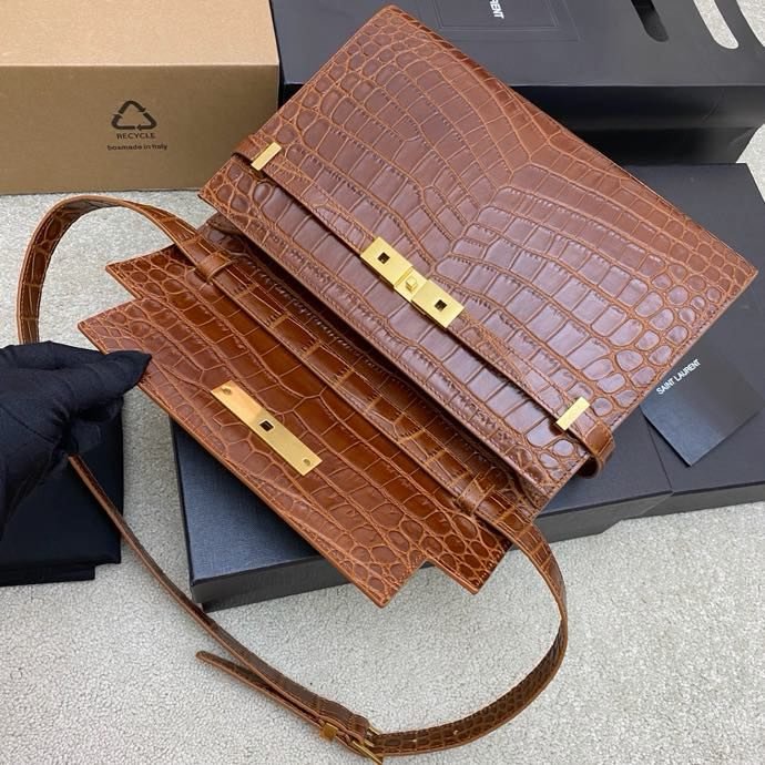 Сумка Manhattan кожаная 29 см фото 3