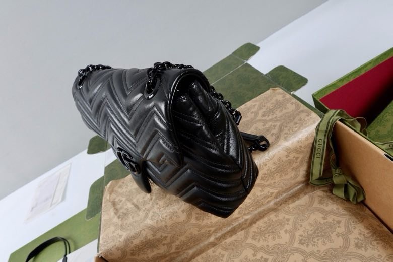 Сумка Marmont кожаная 31 см фото 2