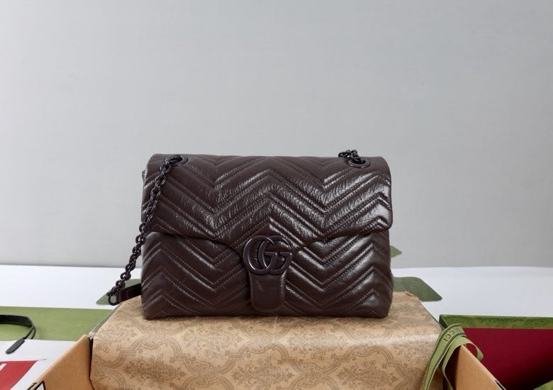 Сумка Marmont кожаная 31 см фото 2