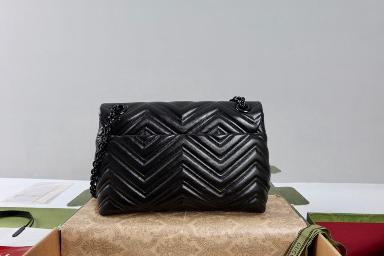 Сумка Marmont кожаная 31 см фото 3