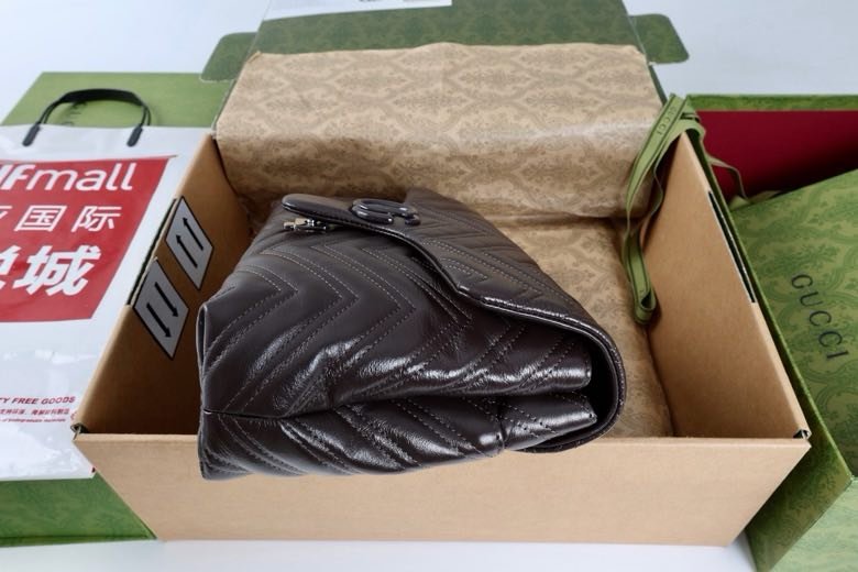 Сумка Marmont кожаная 31 см фото 8