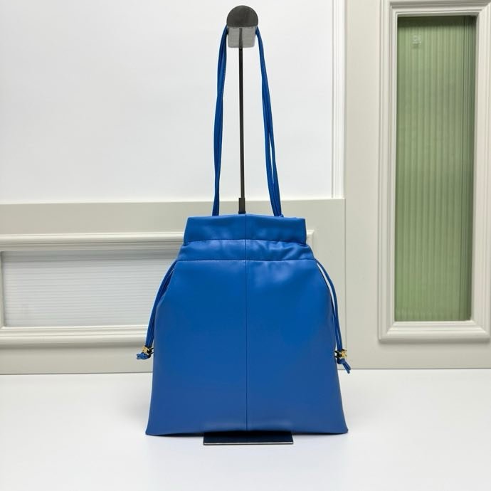 Сумка мешок кажаная женская 28 см