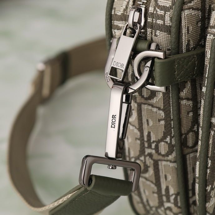 Сумка мессенджер кожаная 23 см (из трех частей) фото 4