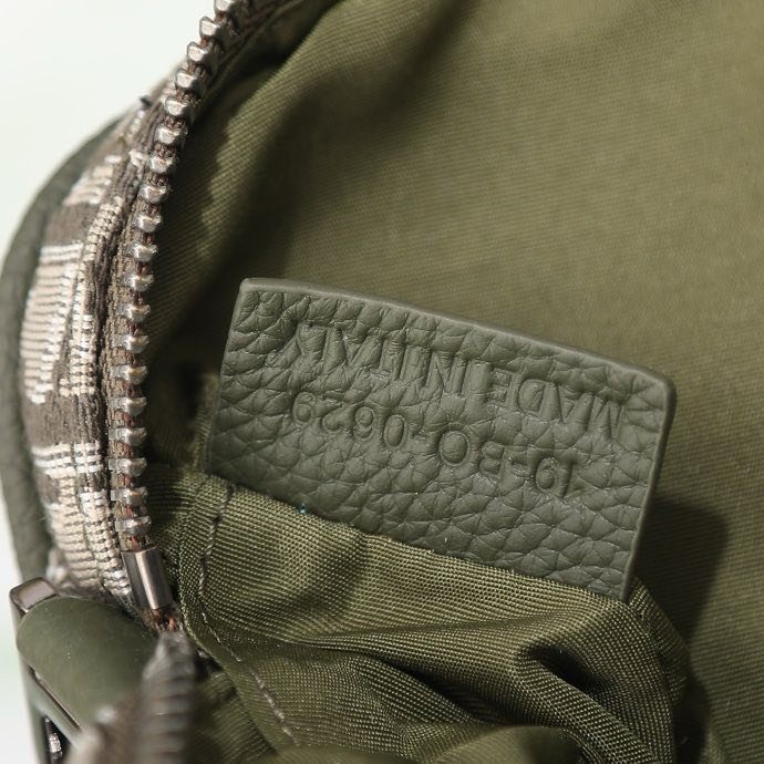 Сумка мессенджер кожаная 23 см (из трех частей) фото 9