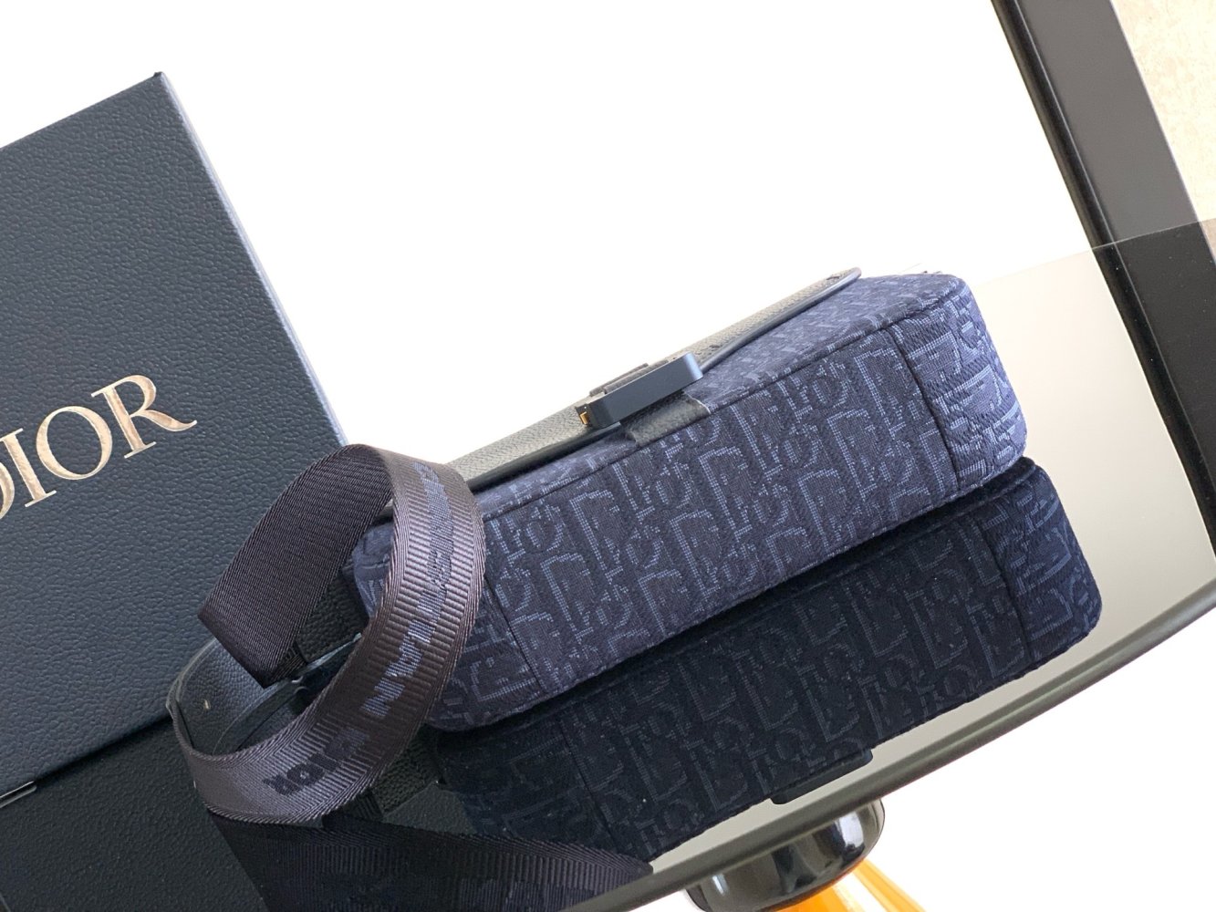 A bag messenger from print Oblique 23 cm фото 4