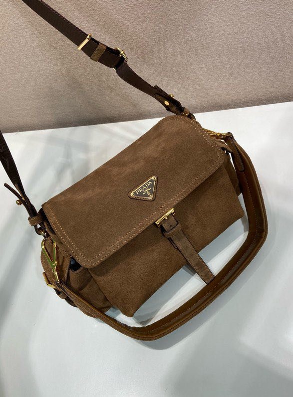 Сумка месенджер замшева 30 см фото 8