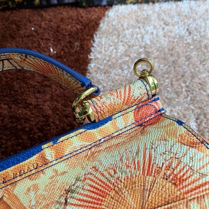 A bag Miss Sicily Multicolor 25 cm фото 2