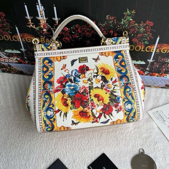 A bag Miss Sicily Multicolor 25 cm фото 2