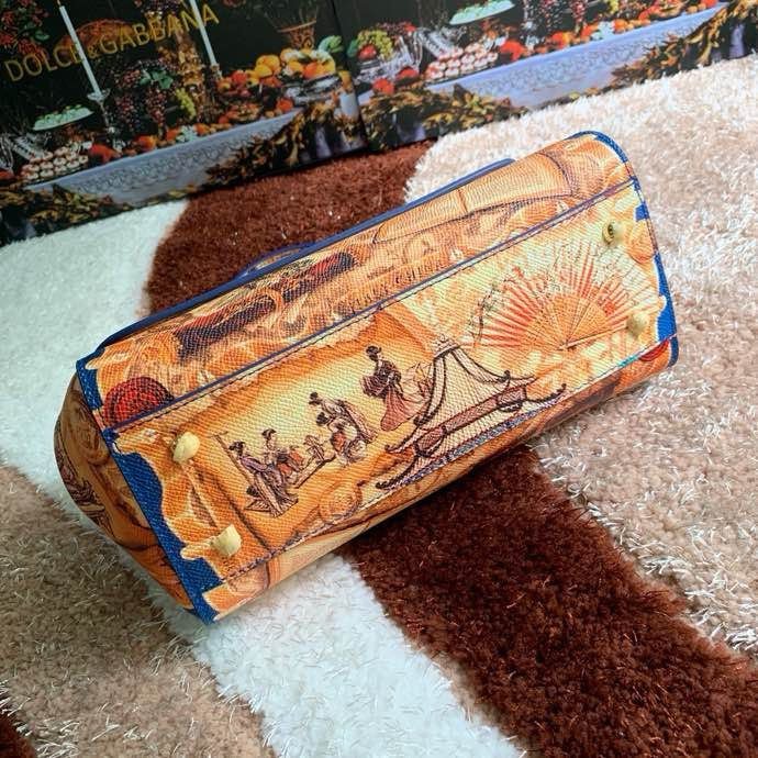 A bag Miss Sicily Multicolor 25 cm фото 3