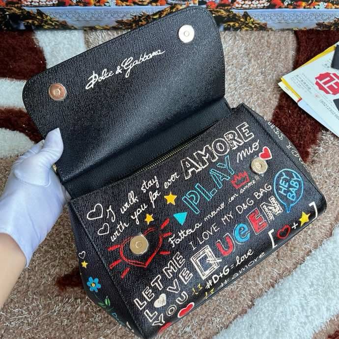 A bag Miss Sicily Multicolor 25 cm фото 3